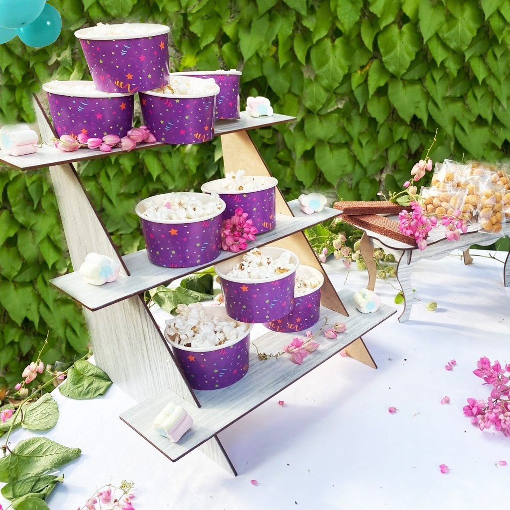 Kit Mesa Dulces Candybar Mini En Mdf Impreso Alta Calidad M2