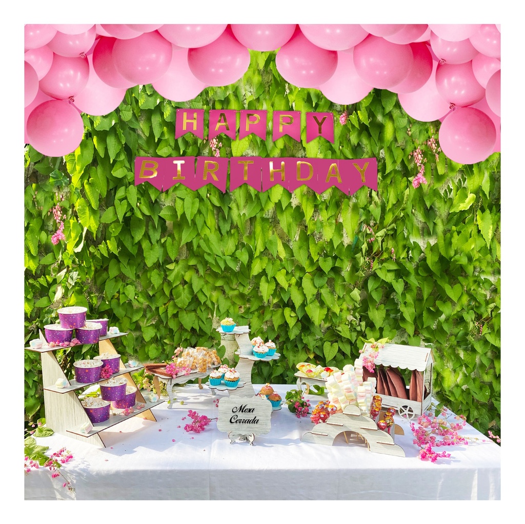 Kit Mesa Dulces Candybar Mini En Mdf Impreso Alta Calidad M3