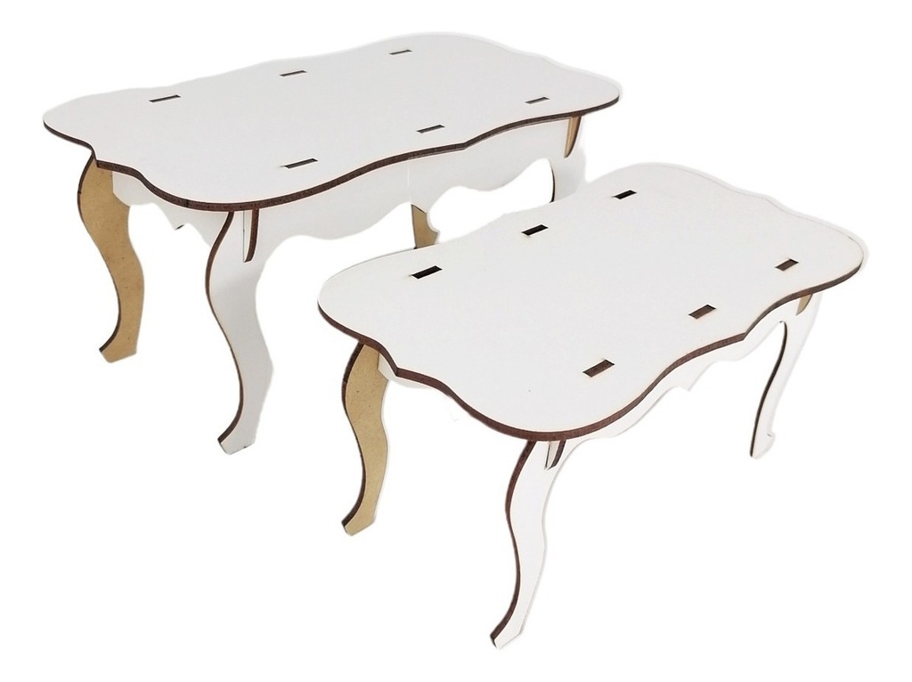 Kit Mesa Dulces Candybar Mini En Mdf Impreso Alta Calidad M3