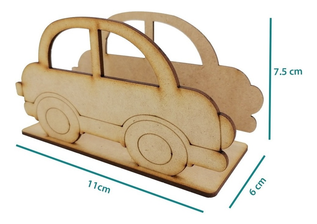 Servilletero Economico Fiesta Boda Bautizo Cumple Pack 10