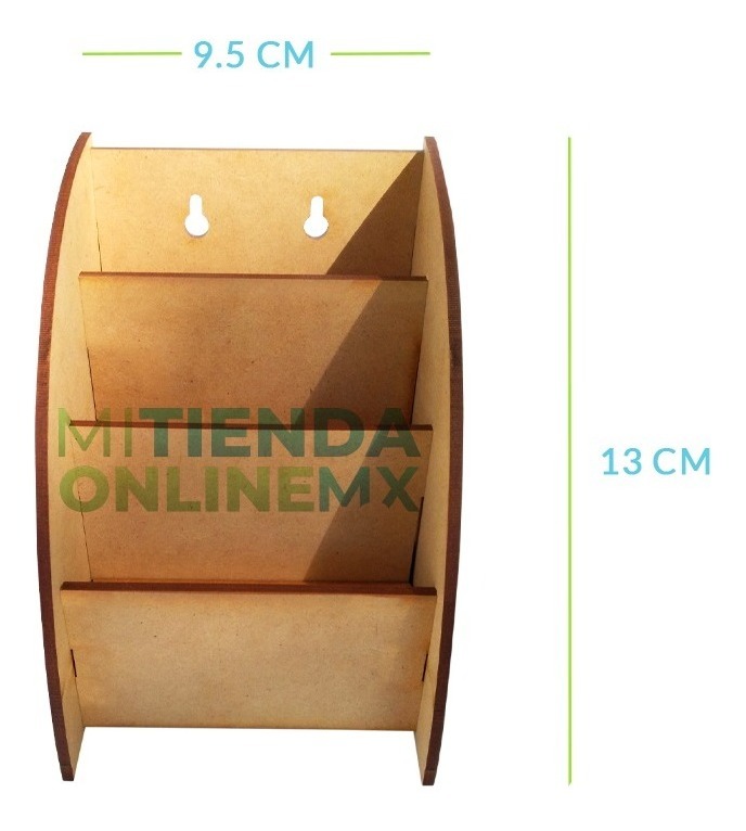 Organizador De Controles Mdf 3mm Para Colgar 