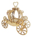Carreta Carruaje Centro Mesa Boda Xvaños Cenicienta Mdf 10pz