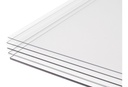 Lamina Acrílico Transparente 60x70 Cm En 6 Mm Pack 1 Pz