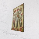 Cuadro Decorativo Vintage Hogar Oficina Las 3 Damas 20x30