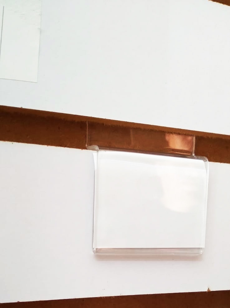 Porta Precio Panel Ranurado Acrílico De 2mm 5x10cm 50 Pzs