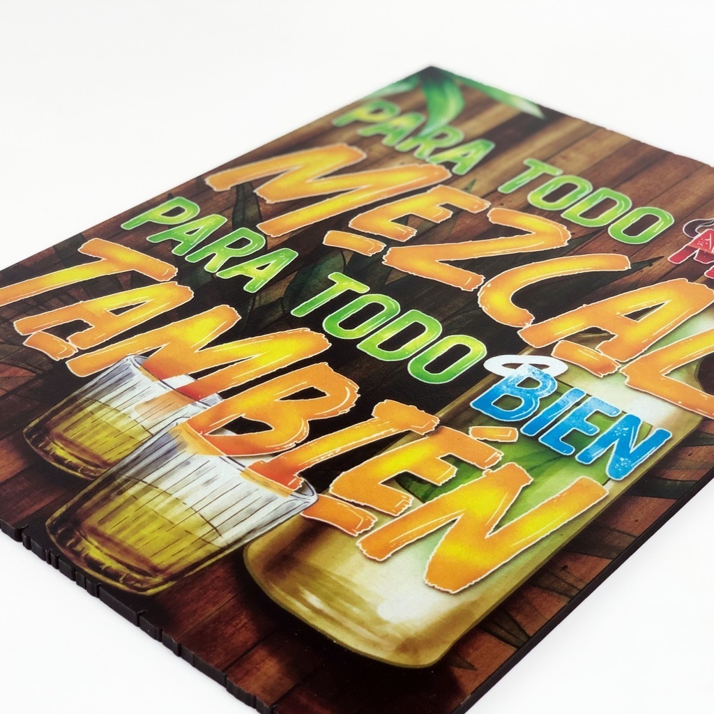 Cuadro Decorativo Cocina Hogar Oficina Para Todo Mal 30x40