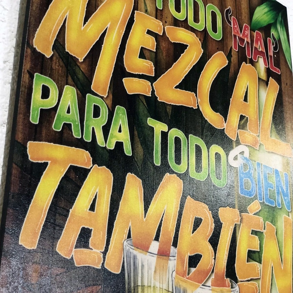 Cuadro Decorativo Cocina Hogar Oficina Para Todo Mal 30x40