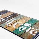 Cuadro Decorativo Cocina Hogar Oficina Un Buen Café 40x20