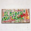 Cuadro Decorativo Cocina Hogar Oficina El Beber 40x20