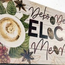 Cuadro Decorativo Cocina Hogar Oficina Debo Despertar 40x20