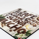 Cuadro Decorativo Cocina Hogar Oficina El Cafe 30x30