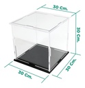 Caja De Exhibición Para Muñecos De Coleccion 30x30x30cm