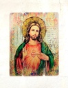 Cuadro Santo Jesucristo Impresión Directa Mdf 60x46cm