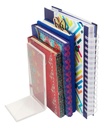 Sujetalibros Organizador Sujeta Libros Acrílico 6mm 2 Pzas