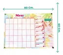 Pizarra Planeador Planner De Acrílico 80x60cm 