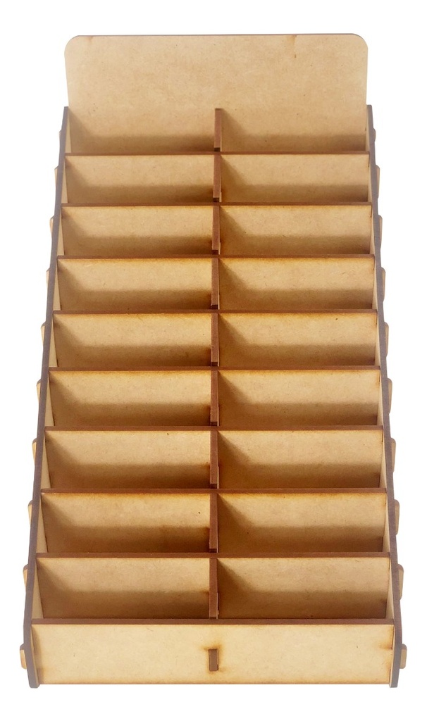 Organizador Exhibidor Mdf Para 18 Cajetilla De Cigarro
