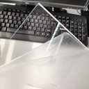 Lamina De Acrílico Transparente Medida 40 X 60 Cm En 3 Mm