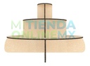 Base Circular 3 Niveles Para Mesa De Dulces Candy Bar Mdf
