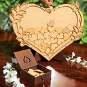 Cuadro De Firmas Libro De Invitados Boda Xv Años Acrilico 04