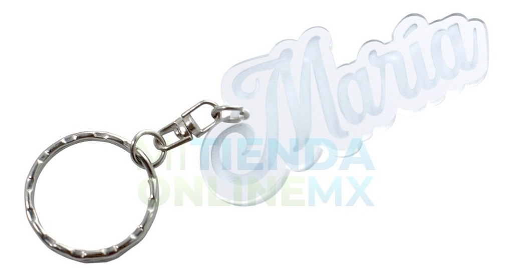 Llaveros Personalizados Nombres Acrilico (pack 25) 