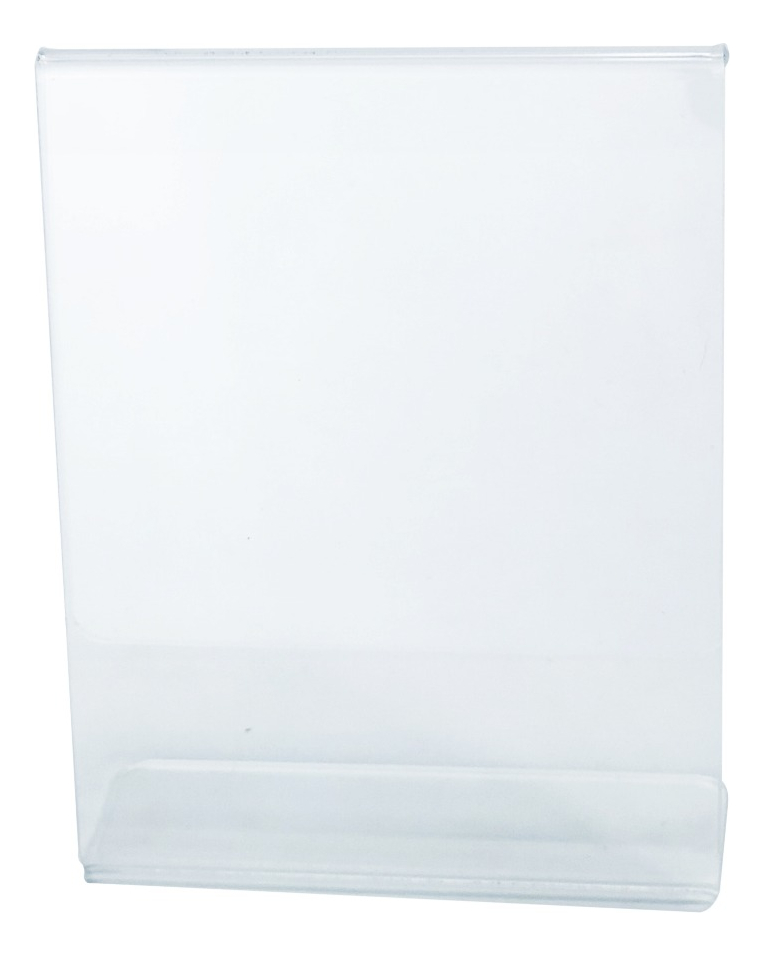 Porta Precio Acrílico De 2mm-13x10-cm - Pack 40 Pzs.