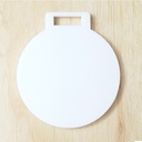 Medalla Acrílico Blanco 3mm 6cm Para Sublimar - Pack 70