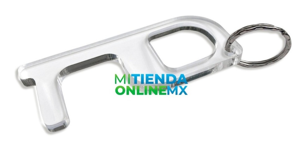Llavero Anticontagio Diseño 1, Pack De 10 Unidades