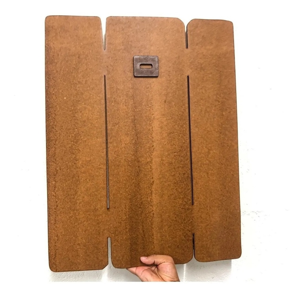 Cuadro Virgen La Santa Familia Impresión Directa Mdf 60x77cm