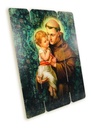 Cuadro San Antonio Niño Dios Impresión Directa Mdf 60x46cm