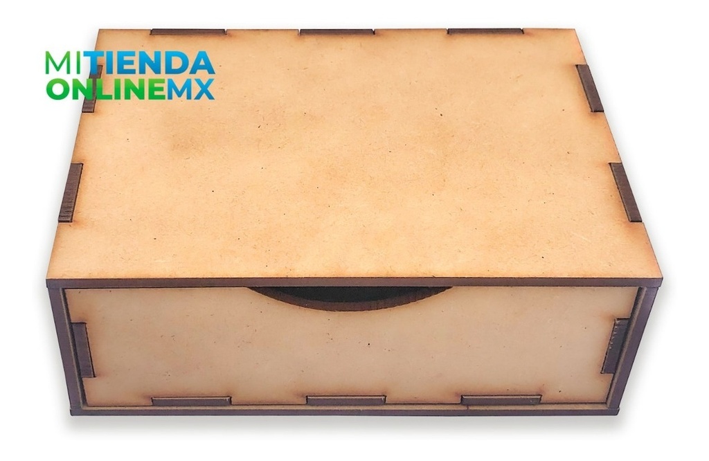 10 Cajas Alhajero (12x4x7cm) Madera Mdf