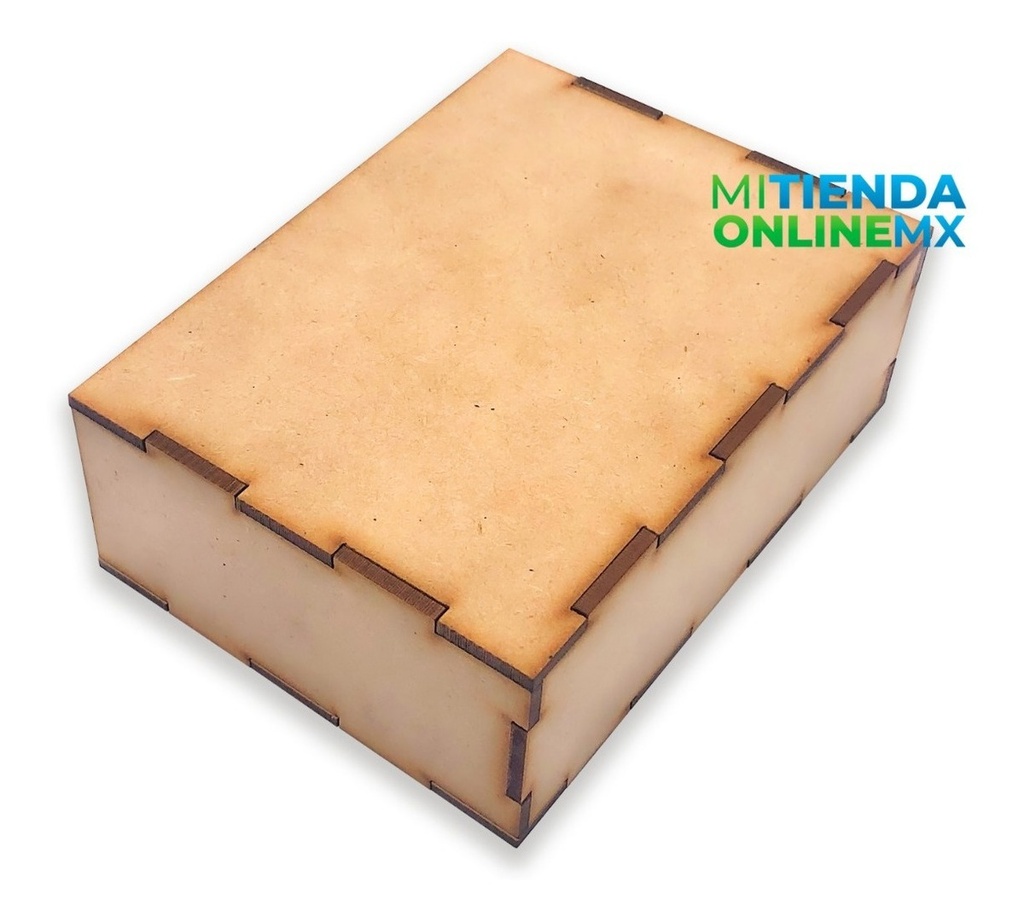 15 Cajas Alhajero (12x4x7cm) Madera Mdf