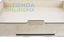 Charola O Bandeja Madera (mdf 6 Mm)  40 X 30 X 6 Cm