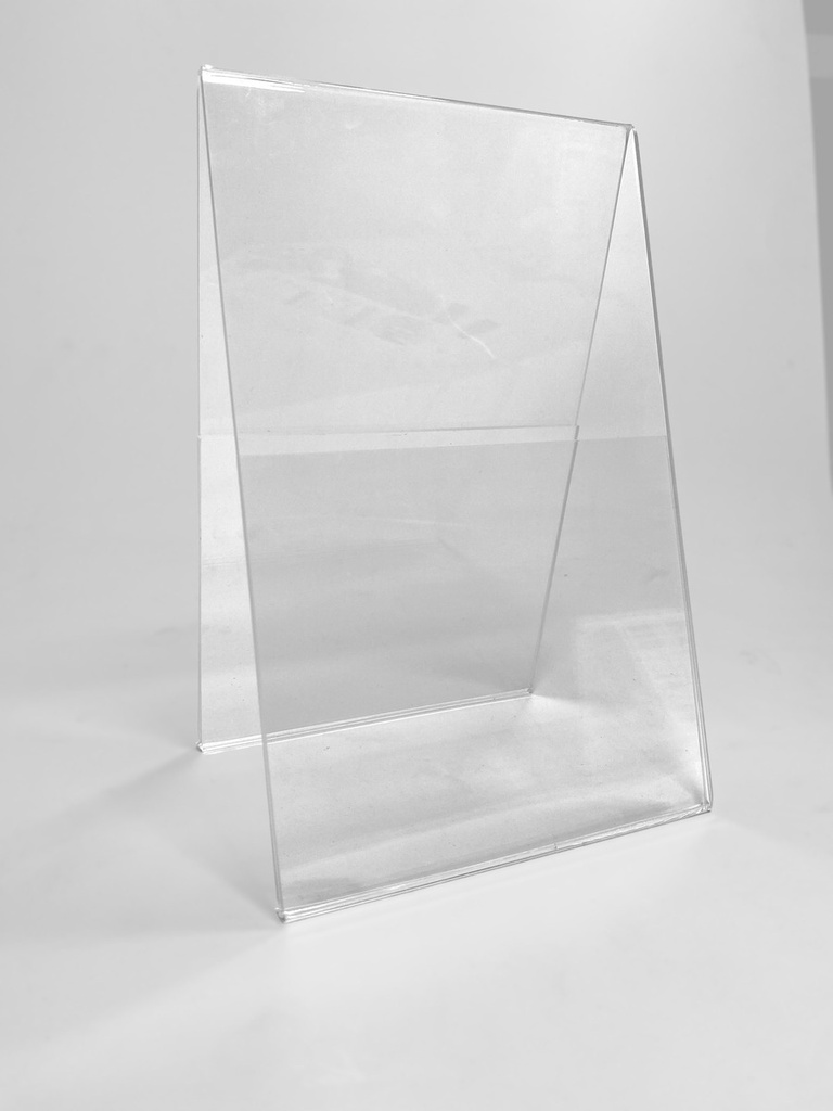 Porta Menú Folletos Publicidad Acrílico 3mm M3