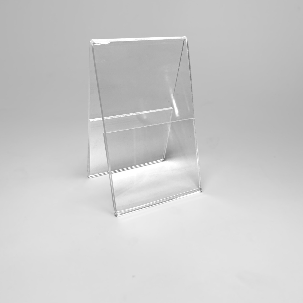 Porta Menú Folletos Publicidad Acrílico 3mm M2 Pack 250