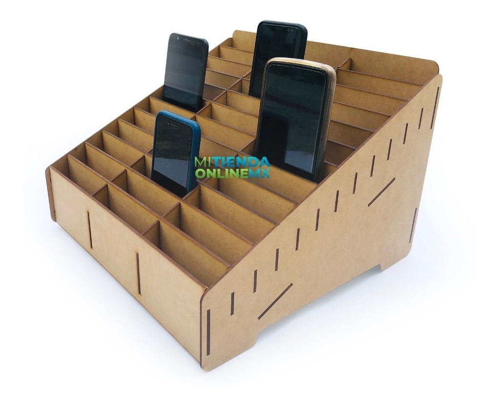 Caja Organizador Exhibidor 36 Teléfono Celular (pack 5)