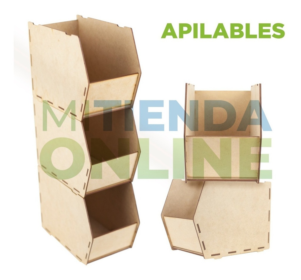 Exhibidor Organizador De Dulces Y/o Herramientas Pack 12