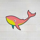 Cuadro Ballena Impresión Directa En Madera Mdf 6 Mm
