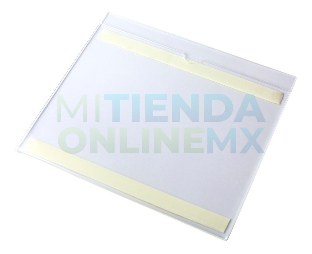 Porta Hojas Carta Horizontal Acrílico 2mm (cinta Doble Cara)