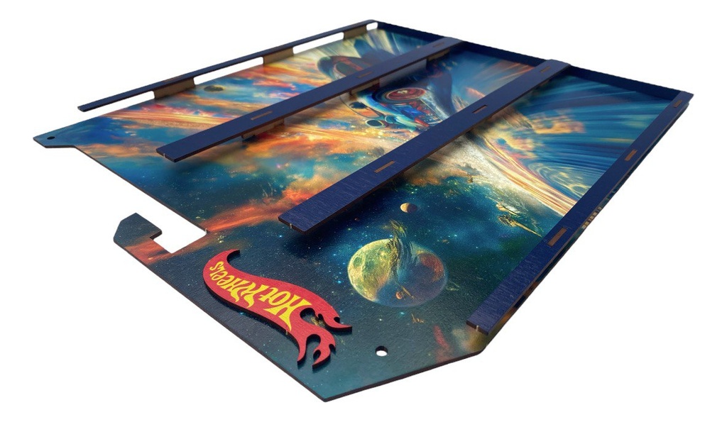 Exhibidor Coleccionador Para Hot Wheels Blister 18pzs M2