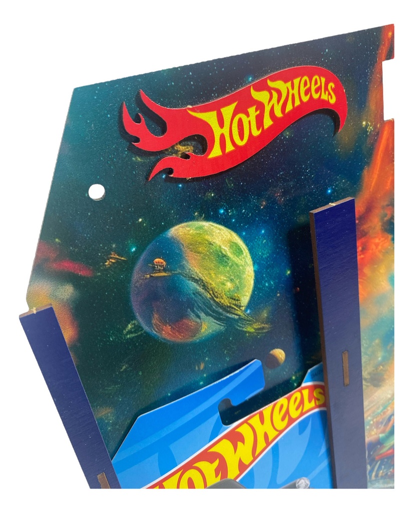 Exhibidor Coleccionador Para Hot Wheels Blister 18pzs M2