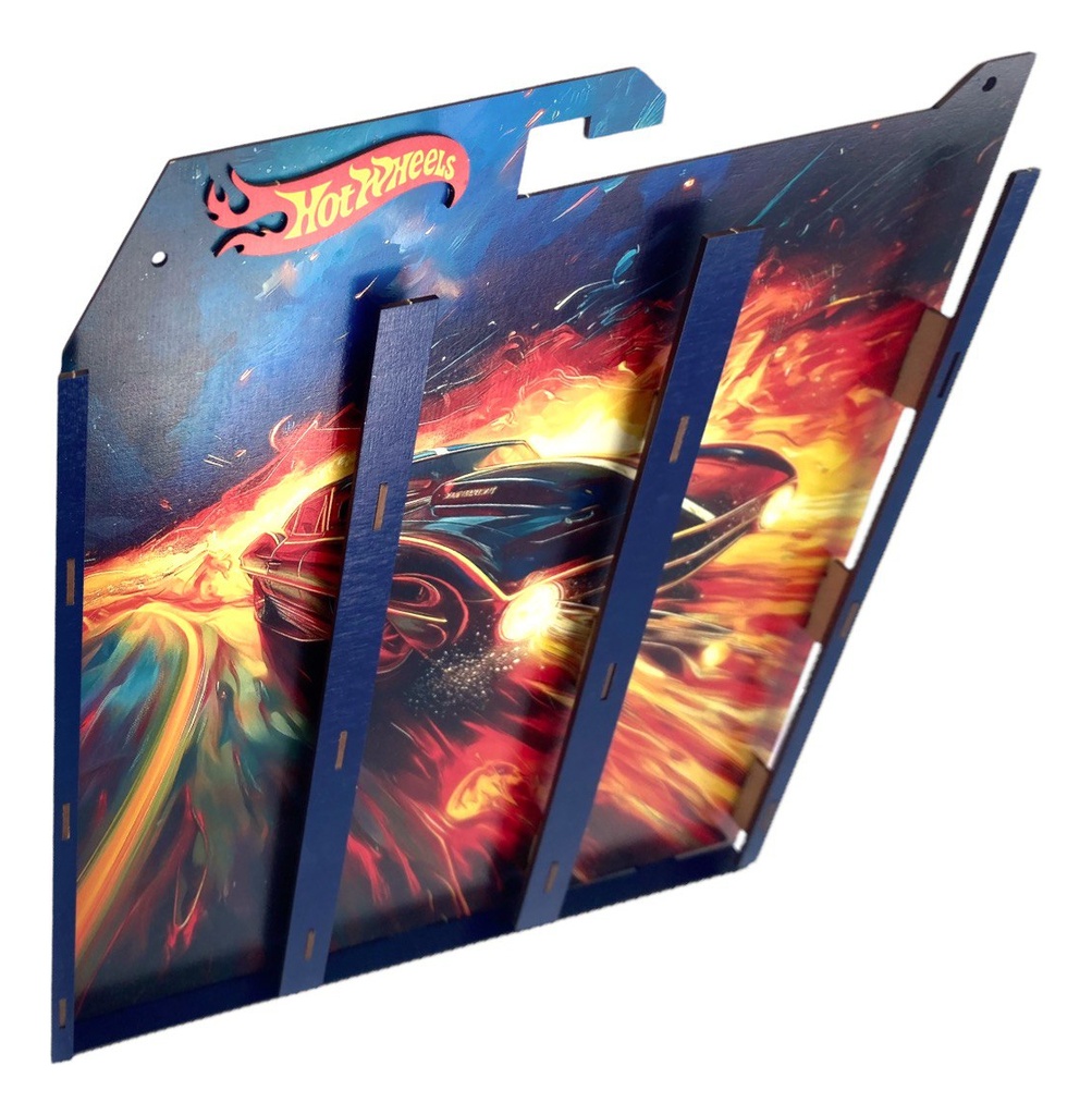 Exhibidor Coleccionador Para Hot Wheels Blister 18pzs M3