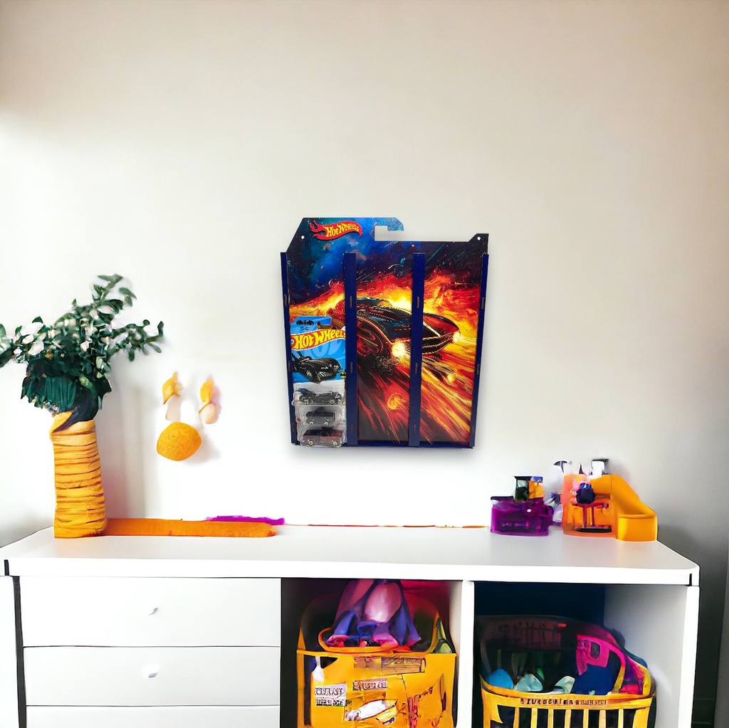 Exhibidor Coleccionador Para Hot Wheels Blister 18pzs M3