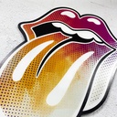 Cuadro Rolling Stone Pop Impresión Directa Madera Mdf 6 Mm