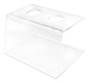 Exhibidor Soporte Para 1 Cono De Helado Acrílico 3mm Pack 4