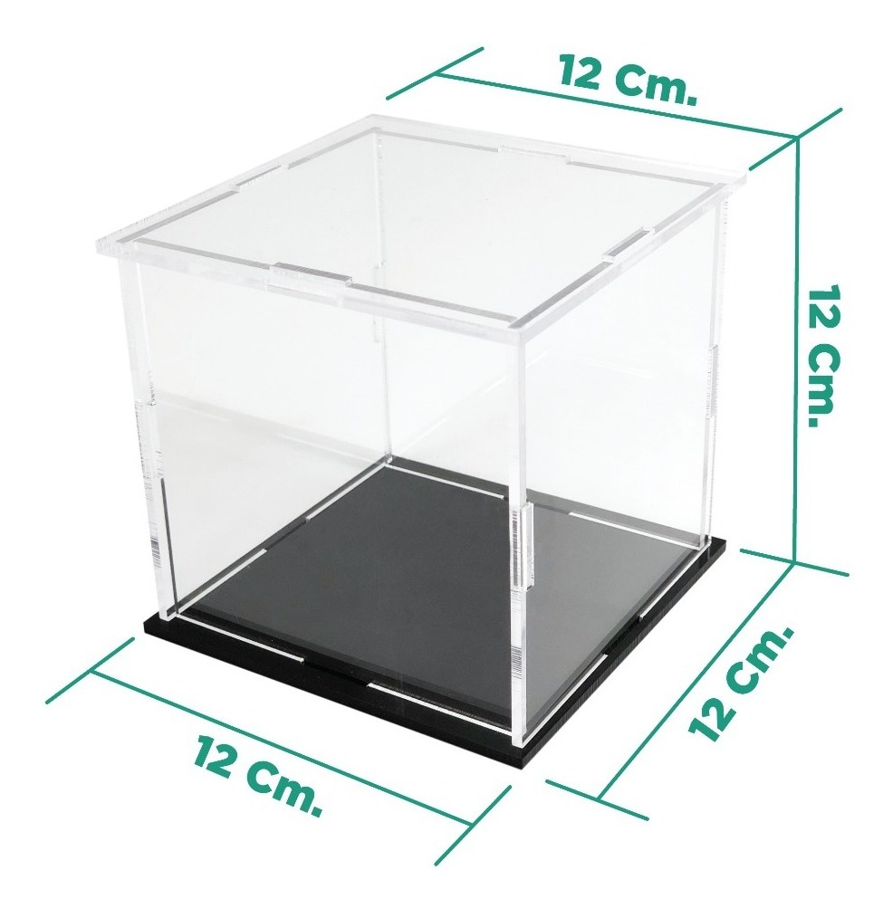 Caja De Exhibición Para Muñecos De Colección 20x20x15cm