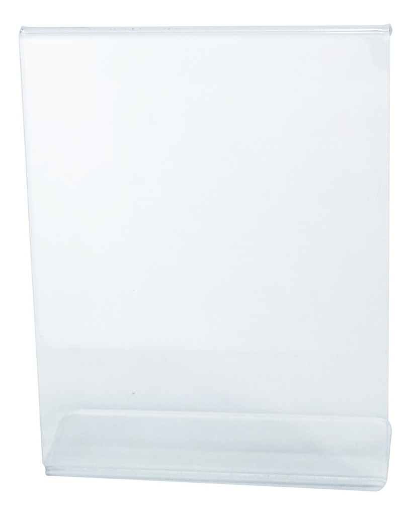 Porta Precio Acrílico De 3mm 12.5x9.5x5 Cm Vertical Pack 12