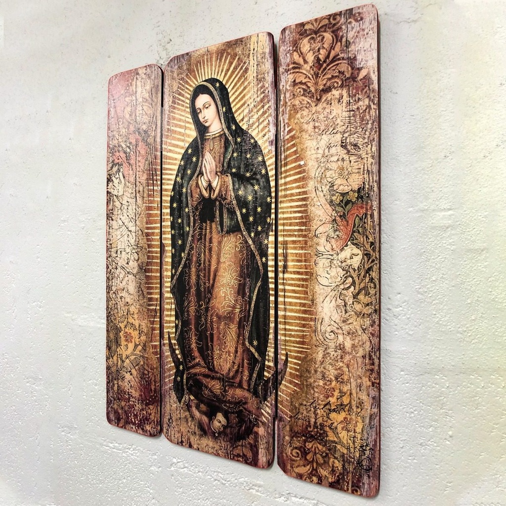 Cuadro Virgen Guadalupe Impresión Mdf 60x46cm Personalizado