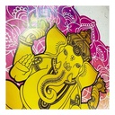 Cuadro Decorativo Dios Hindu Ganesha Mandala Mdf 6mm