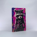Cuadro Rocket Raccoon 20x30 Impresión Directa En Mdf M01