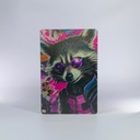Cuadro Rocket Raccoon 20x30 Impresión Directa En Mdf 3mm M02